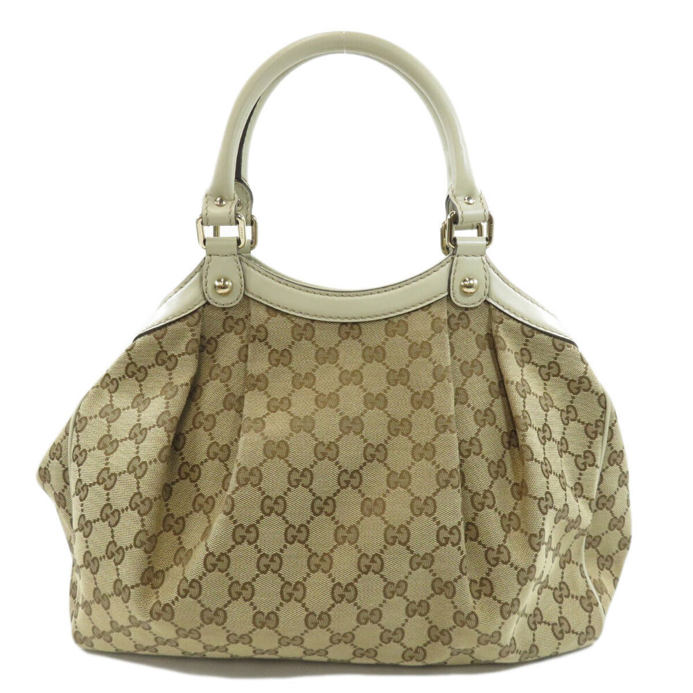 Gucci handbag Sukey canvas GG bag Black